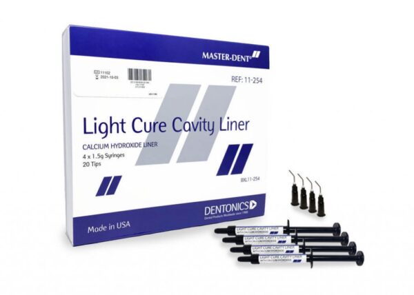 دایکال نوری (کلسیم هیدروکساید لایت کیور) Cavity Liner LC – Master Dent