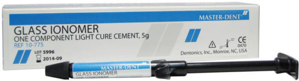 گلاس آينومر لايت کيور (نوری) تک واحدی GlassIonomer Light Cure – Master Dent