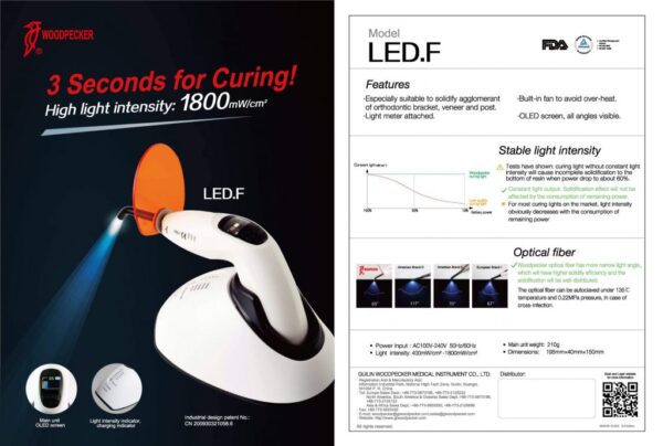 لایت کیور تفنگی اکونومیک LED F - Woodpecker - Image 4