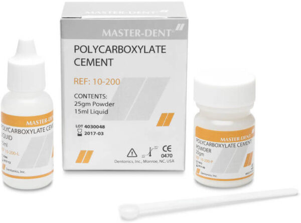سمان پلی کربکسيلات کوچک Polycarboxylate Cement – Master Dent