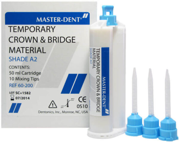 ماده ساخت روکش موقت کامپوزیتی Temp. C&B Material – Master Dent