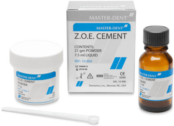 سمان زينک اکسايد اژنول Z.O.E. Cement – Master Dent