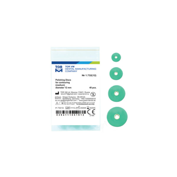 دیسک پرداخت مرکزدار تک رنگ Tor VM - 14mm
