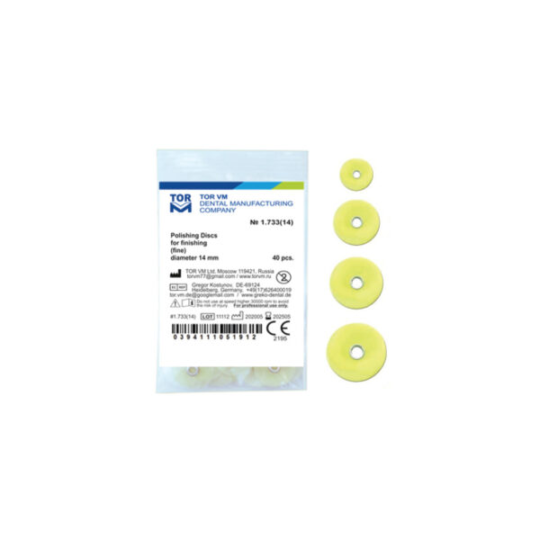 دیسک پرداخت مرکزدار تک رنگ Tor VM - 14mm